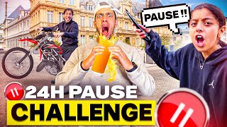 24 H EN PAUSE CHALLENGE !! 😂 ( Younes se fais DÉFONCER )