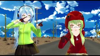 【MMD 初音ミク＆グミ】マトリョシカ