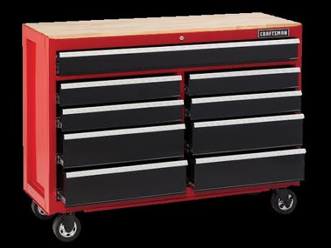 Craftsman 52in 299 Tool Box Youtube