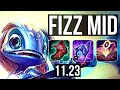 FIZZ vs VIKTOR (MID) (DEFEAT) | Legendary | BR Master | 11.23