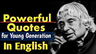 APJ Abdul Kalam Quotes English | Best Motivational Speeches | Life Changing Motivation for Students