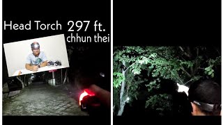 Headtorch feet -297 a thui chhun thei || Actik Core || Hybrid Concept || Petzl