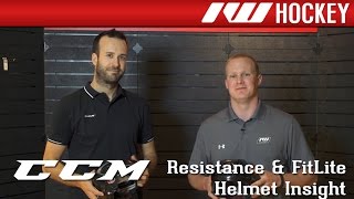 CCM FitLite \u0026 Resistance Helmet Insight