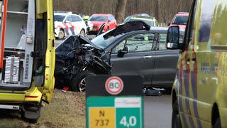 Ernstig ongeval Weerseloseweg Enschede, een slachtoffer overleden