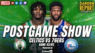 LIVE Garden Report: Celtics vs 76ers Postgame Show | Powered by LinkedIn
