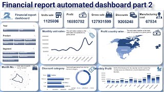 Financial report automated dashboard part 2