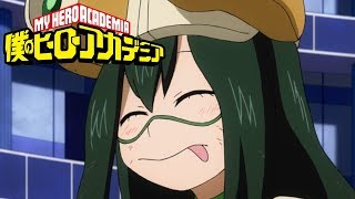 Final Exam: Tsuyu and Tokoyami vs Ectoplasm | My Hero Academia