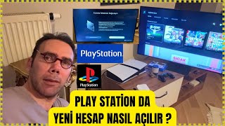 PLAY STATİON DA İKİNCİ HESAP NASIL AÇILIR ? #playstation #ps5 #konsolord