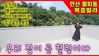 안산복층빌라 완벽한 구조에 더 완벽한 숲조망 반할수밖에 없어요