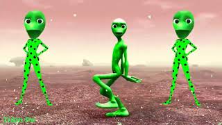 Funny alien dance El chombo Dame tu cosita  song funny video ,dame,cutty ranks