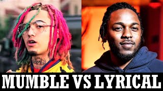 Mumble Rappers Vs. Lyrical Rappers