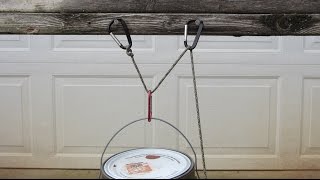 How to make a Simple Pulley System - Pulleys Simple Machines