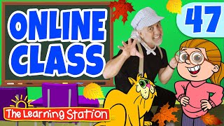 Online Kids Class #47 ♫ Baby Shark Autumn, Cat Came Back & More ♫ Kids Songs by The Learning Station
