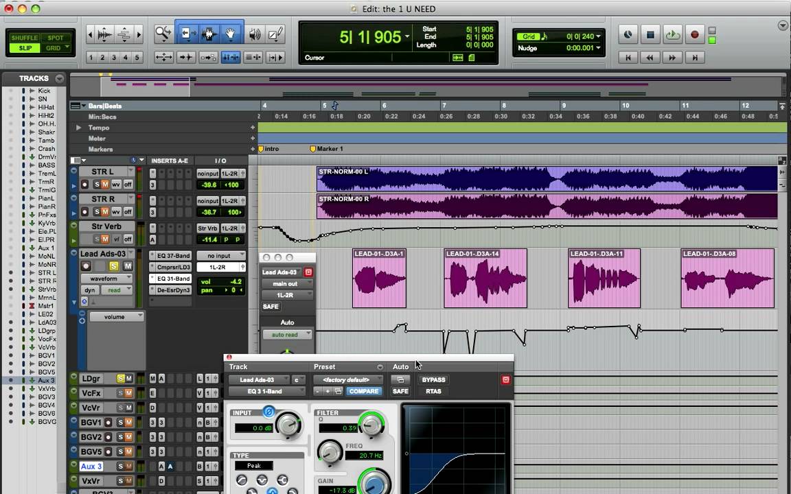 Pro Tools Rap Template