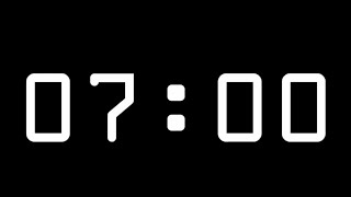 7 Minute Timer with Alarm (Count Up Stopwatch)