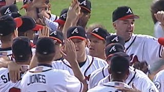 2001 NLDS Gm3: Braves sweep Astros, advance to NLCS