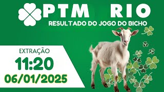 🍀 Resultado da PTM Rio 11:20 – Resultado do Jogo do Bicho De Hoje 06/01/2025