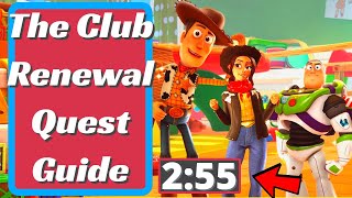 The Club Renewal Quest Guide in Disney Dreamlight Valley