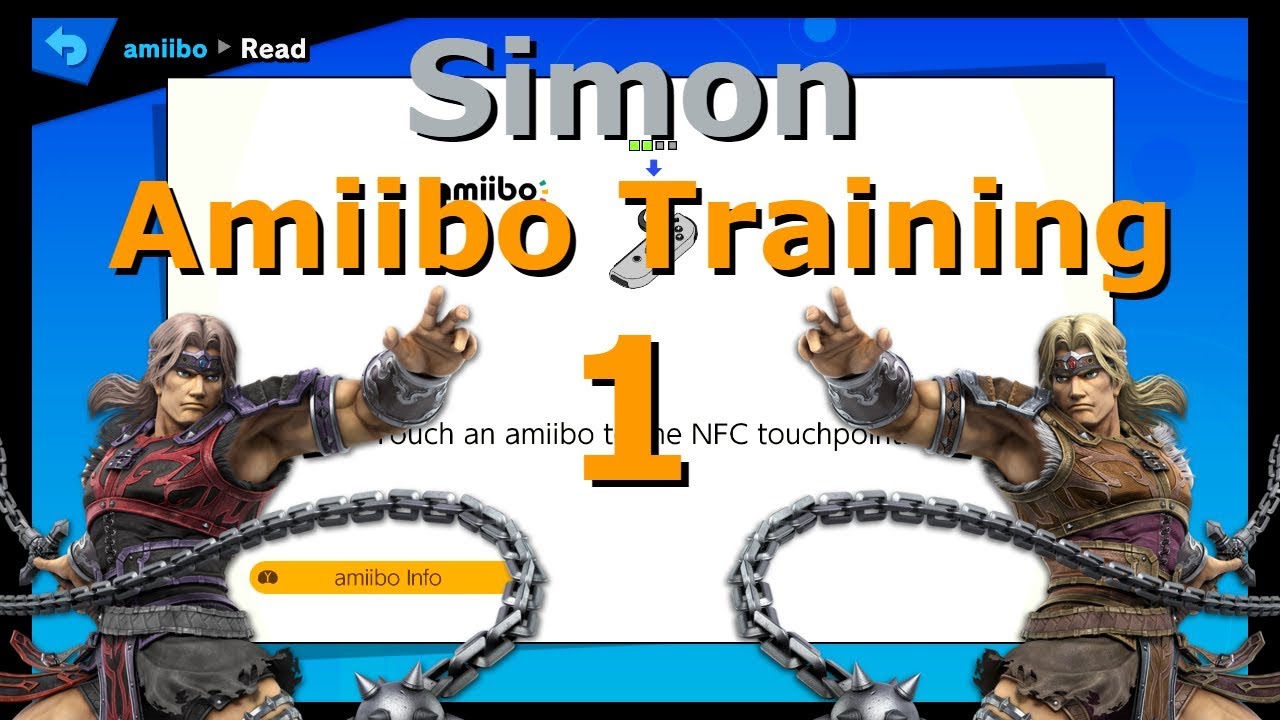 Super Smash Bros. Ultimate - Amiibo Training - (Simon) (Part 1) - YouTube