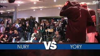 SNIPES FUNKIN STYLEZ 2019 - Popping Best 8 - NURY vs. YORY