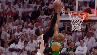 AL HORFORD REJECTS BAM ADEBAYO'S DUNK ATTEMPT 😱