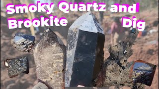 Magnet Cove Arkansas Brookite and Smoky Quartz Dig Event Fall 2024