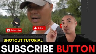 Shotcut How To Create Subscribe Button With Animation! | Shotcut Tutorial