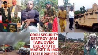 Hope Uzodinma Orsu Security Take Ovêr popular market Eke-ututu Orsu-ihiteukwa in Imo state