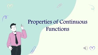 Image of an interval/ Intermediate Value Theorem/limit of composite functions