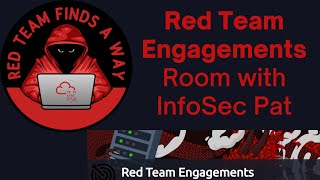 Watch Now!! Red Team Engagements TryHackMe Walkthrough with InfoSec Pat - OSCP, eJPT, CEH, Pentest+