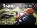 Grapple Tips for Logging & Sorting | Kubota B2601 & Land Pride SGC0660