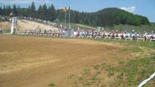 Campionatul European de Motocros la Zarnesti ( Start )