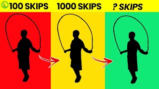 How many skipping in a day to lose weight? Roz kitni Skipping karni chahiye | Legendary Life