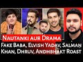 Fake Baba | Elvish Yadav | Salman Khan | Dhruv Rathee | Andhbhakt Roast | Mr Reaction Wala