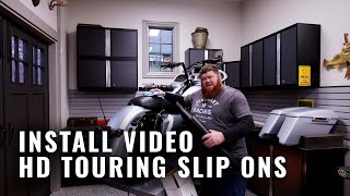 INSTALL VIDEO: Harley Davidson Touring Slip-Ons