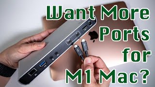 Turn M1 Macbook into a Desktop with One Cable | Plugable Thunderbolt 3 Dock Review