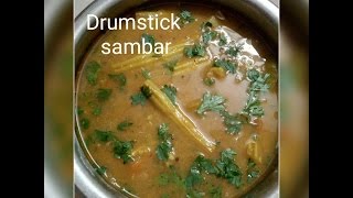 Munakkaya Sambar  | Drumstick Sambar Recipe