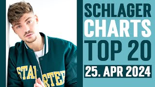 Schlager Charts Top 20 - 25. April 2024