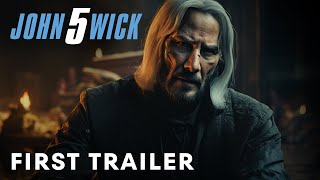 John Wick: Chapter 5 – First Trailer (2024) | Keanu Reeves, Mads Mikkelsen