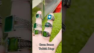 925 sterling silver Turkish Rings #fyp #100kviews #unfreezemyacount #unfreezemyaccaunt🙏🙏🙏 #viral