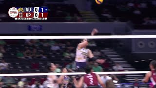 Vange Alinsug barks loud in set 1 vs. UP | UAAP Season 86 Women's Volleyball