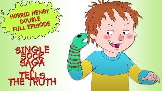 Single Sock Saga - Tells the Truth | Horrid Henry DOUBLE Full Episodes | Season 4