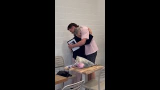 Man drives 11 hours to surprise grandma on his late grandpa's birthday