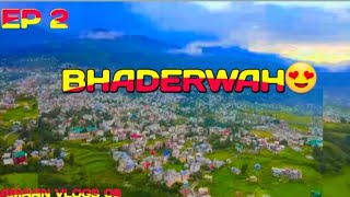 EXPLORE  BHADERWAH😍 VLOG  😂 NATURE DRONE SHORT @aamir__majid #BHADERWAH