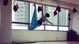 플라잉요가/에어리얼요가/공중요가/해먹요가/flyingyoga/aerialyoga