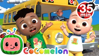 Wheels on the Bus (Family Version) + More Nursery Rhymes & Kids Songs - CoComelon