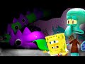 SpongeBob & Squidward Play Garten of BanBan 4! (PATCHED WILLY, SMILEY MILEY, & MR. GRIMM?!)