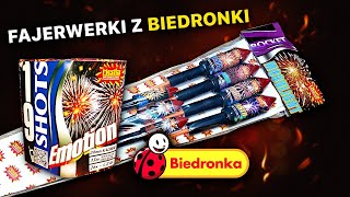 Fajerwerki z Biedronki Rakiety Moonlight i Emotion z Hestii! Fireworks