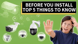 Top 5 Things to Know Before Setting up An IP Camera System