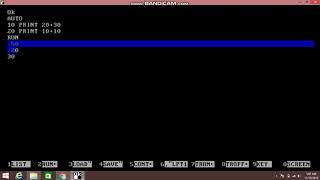 PC BASIC/GW BASIC-Program to find sum